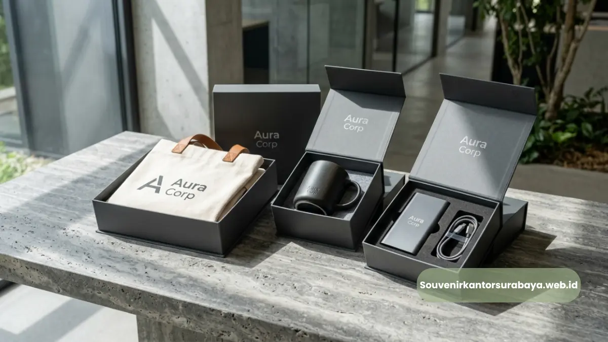 Merchandise Surabaya Premium untuk Branding Korporat Anda